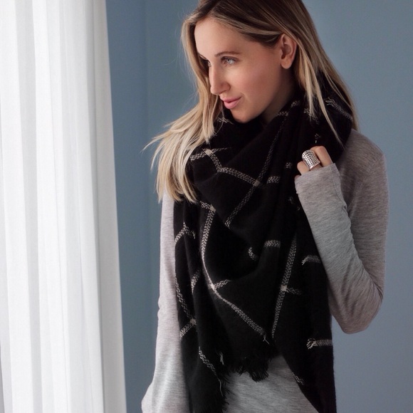 Central Park Blanket Scarf - Picture 1 of 6